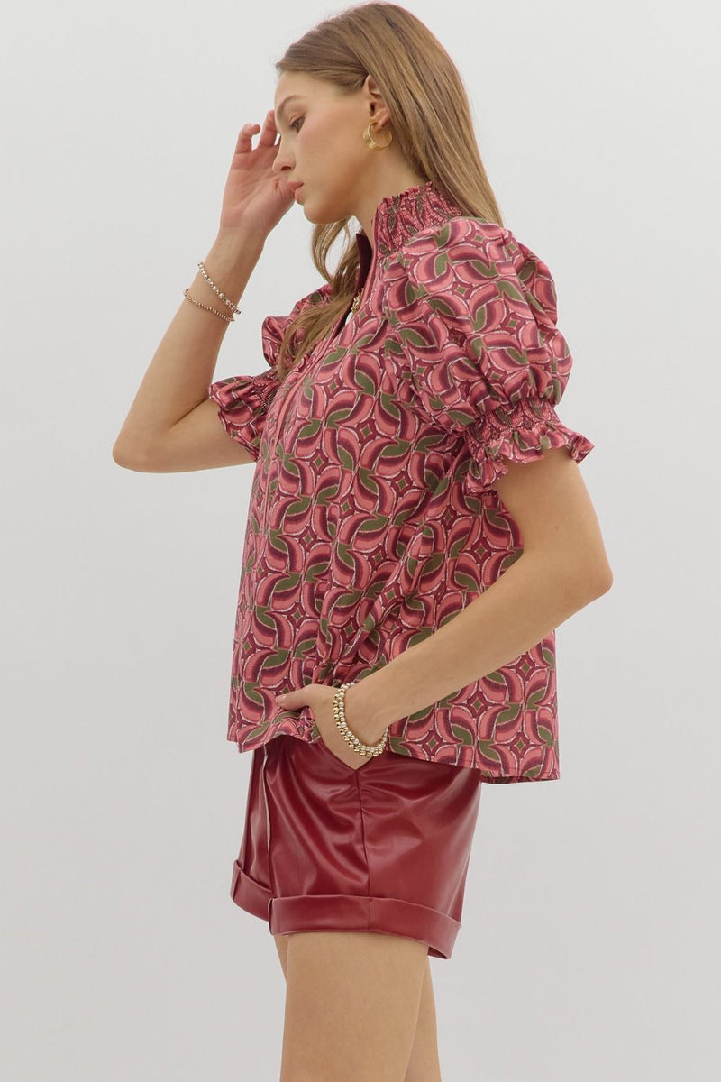 'Winding Ways' Top