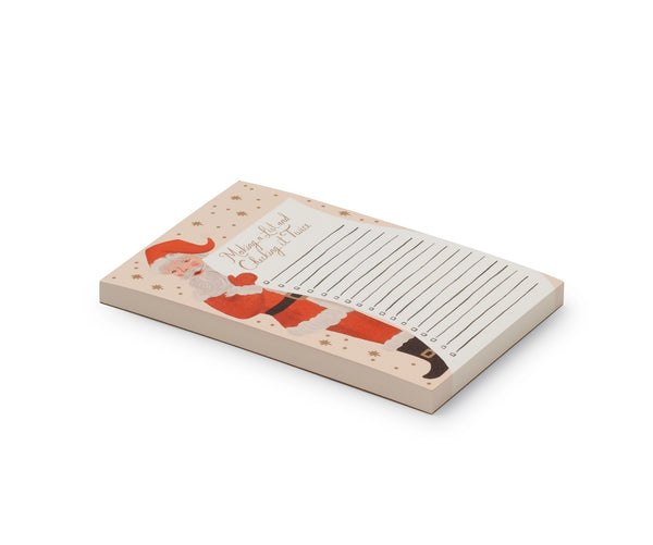 Santa's List Notepad | Rilfe Paper Co.