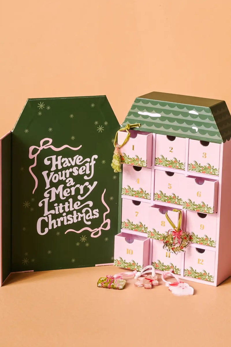 Classic Christmas Ornament Advent Calendar