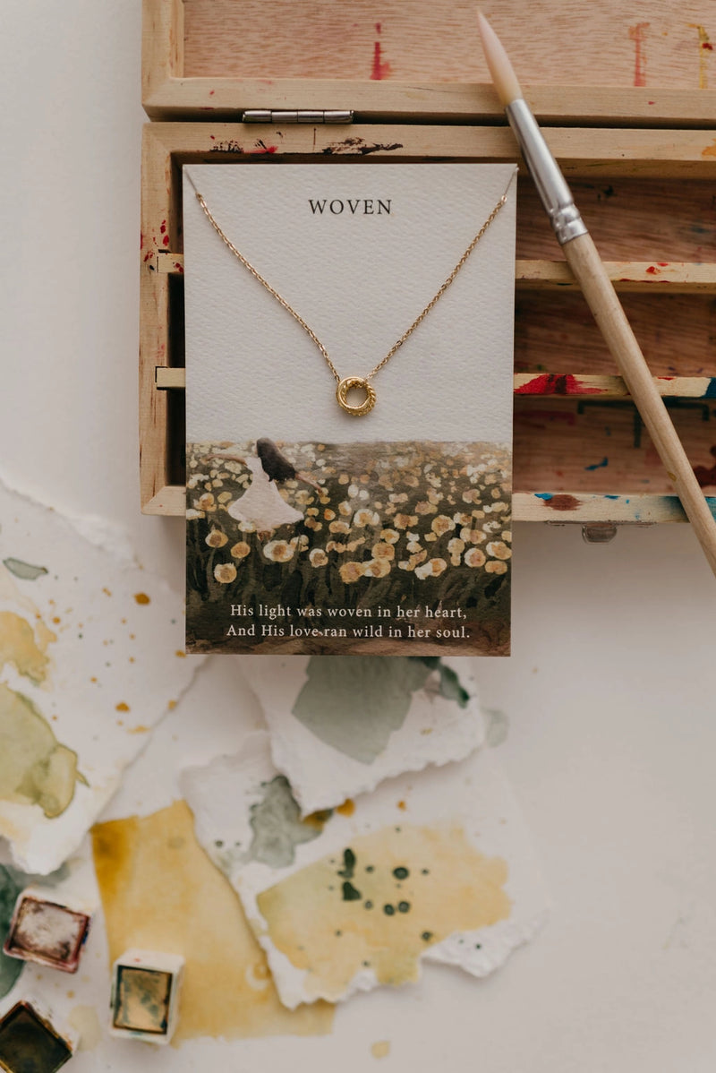 Woven Necklace | Dear Heart