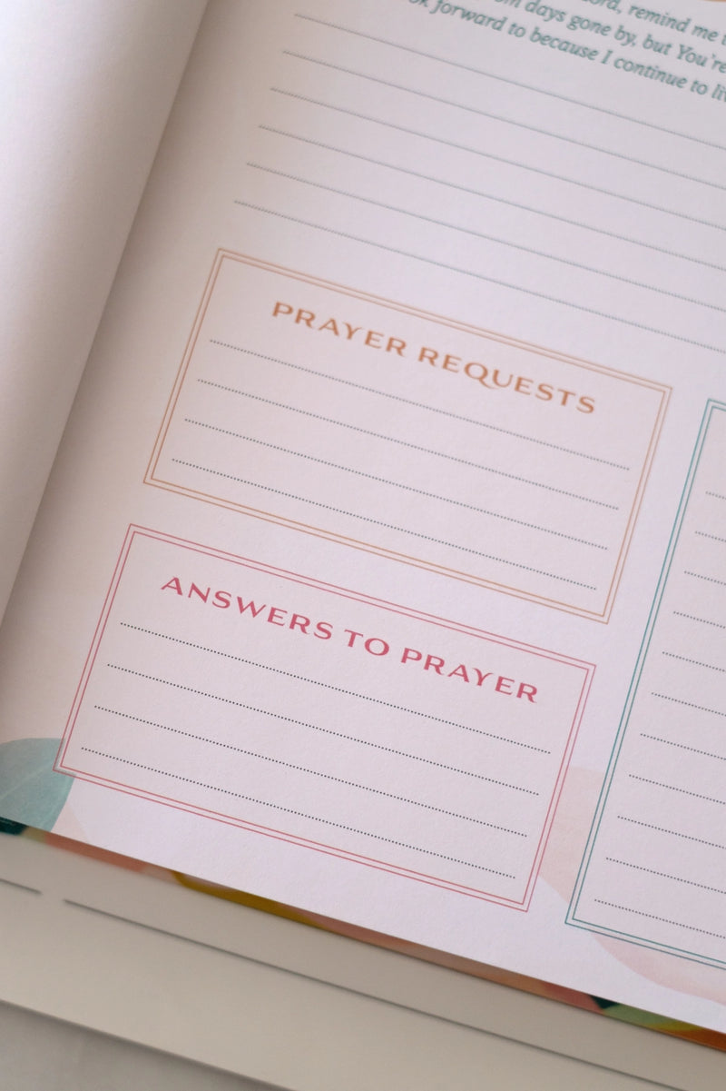 A Year of God's Goodness - Prayer + Praise Tracker
