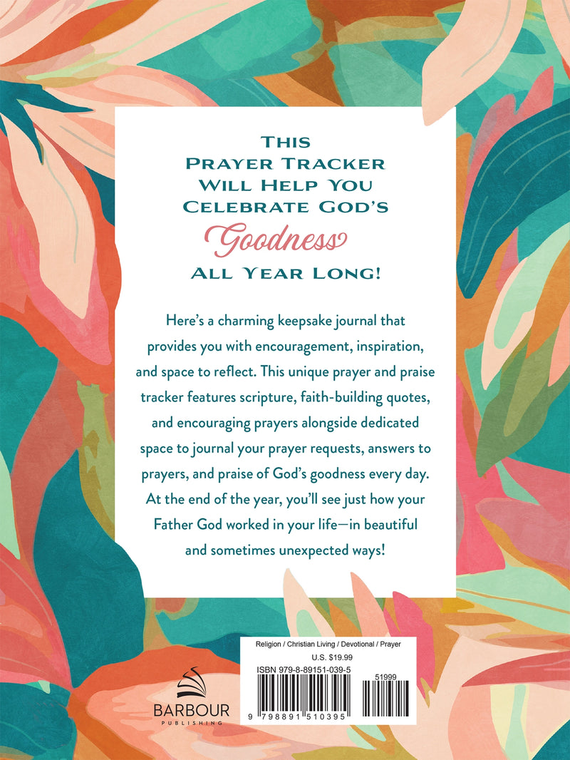 A Year of God's Goodness - Prayer + Praise Tracker