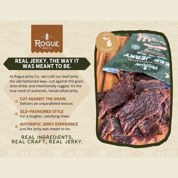 Signature Hickory Beef Jerky | Rogue Jerky Co