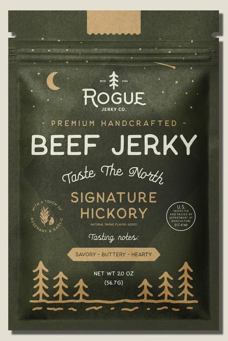 Signature Hickory Beef Jerky | Rogue Jerky Co