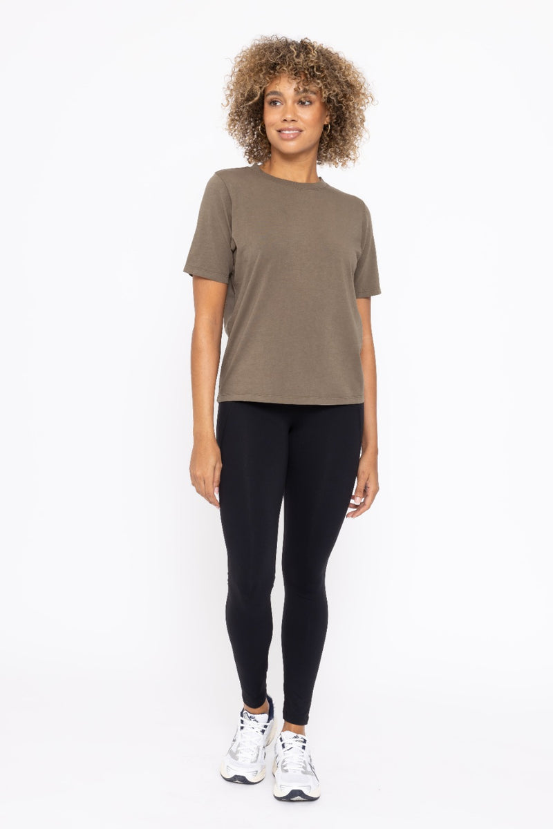 Classic Boxy Tee - Olive