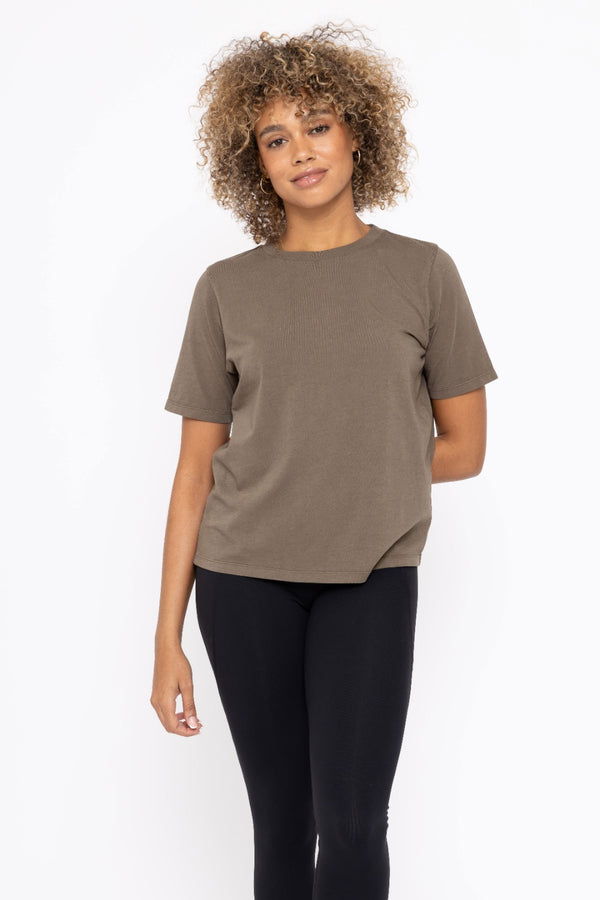 Classic Boxy Tee - Olive