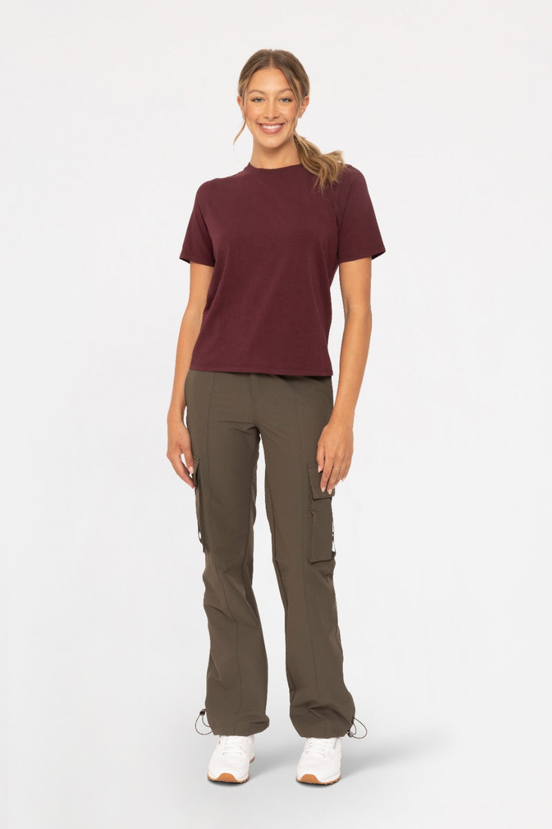 Classic Boxy Tee - Plum