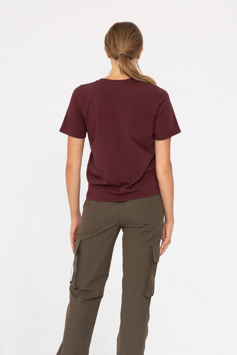 Classic Boxy Tee - Plum