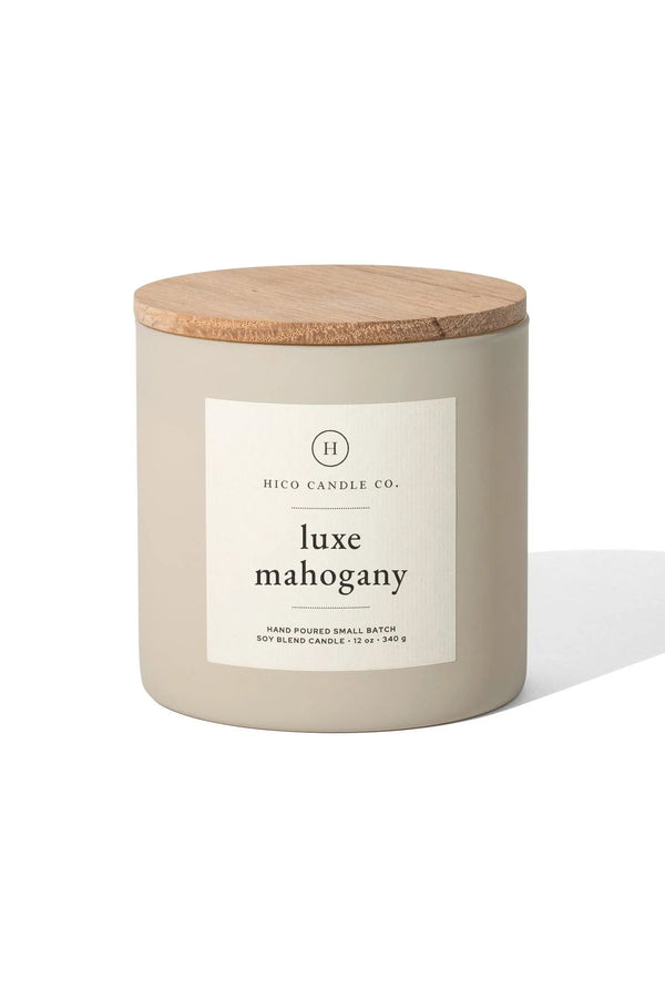 Luxe Mahogany 14 oz | Hico Candle Co