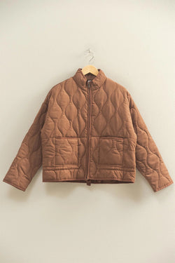 'Feels Just Right' Jacket - Chestnut