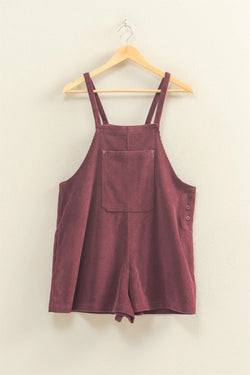 'Always First' Corduroy Romper