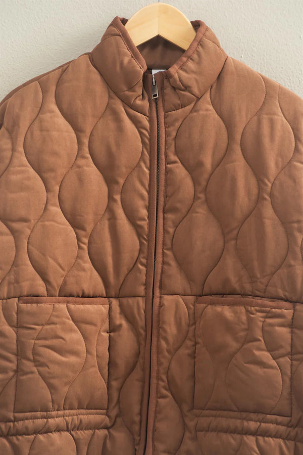 'Feels Just Right' Jacket - Chestnut