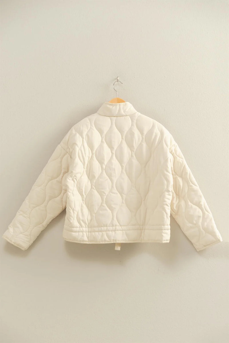 'Feels Just Right' Jacket - Cream