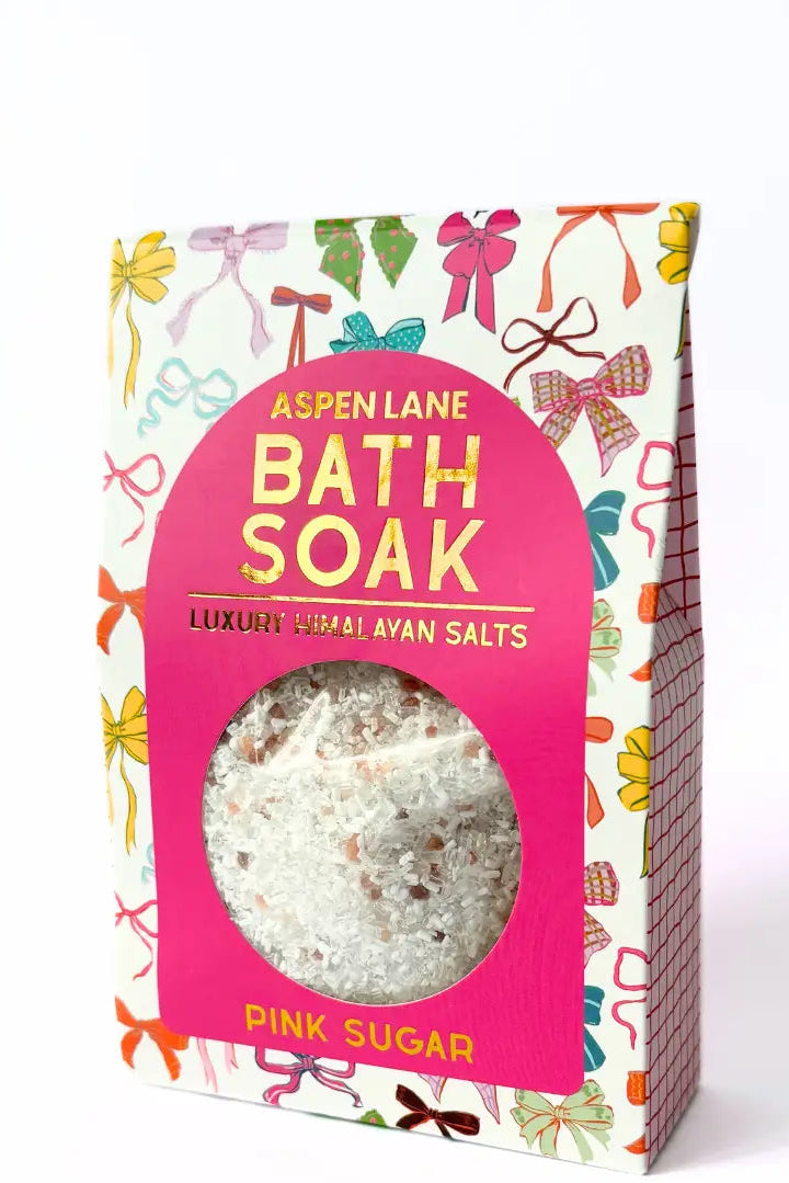 Pink Sugar Bath Soak | Aspen Lane