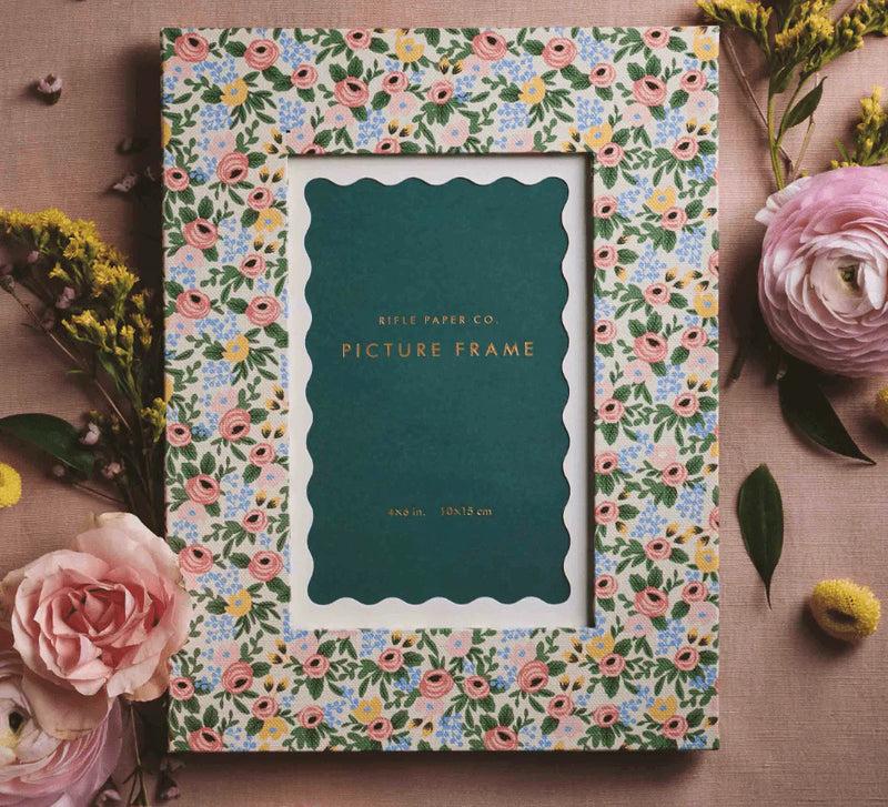 Rosa Paper Wrapped Picture Frame | Rifle Paper Co