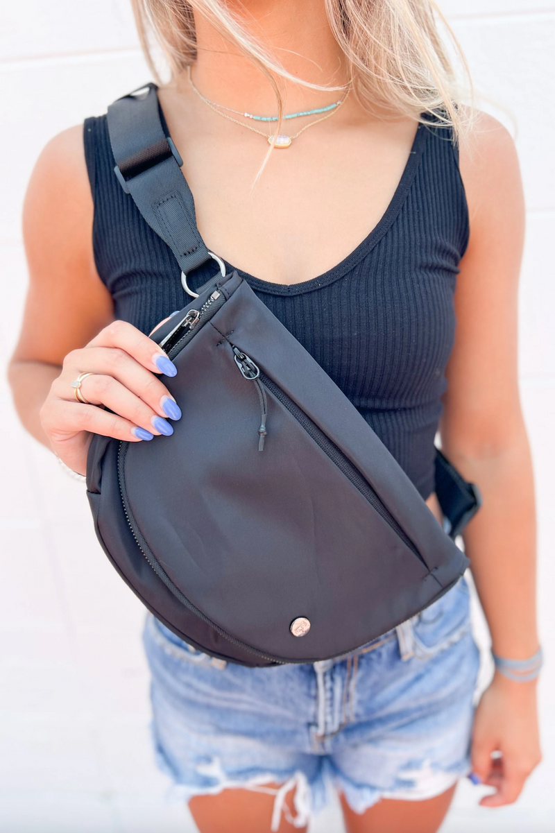 Oversize belt bag best sale