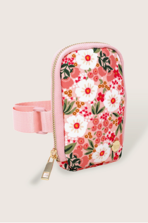 Tumbler Fanny Pack - Pink Meadow