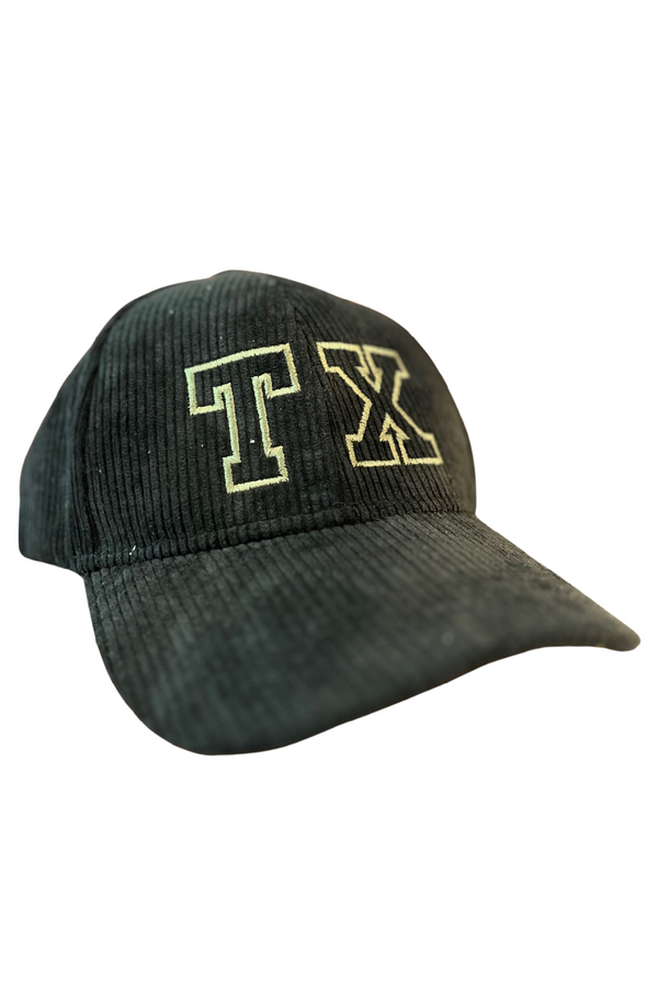 TX Corded Hat - Black