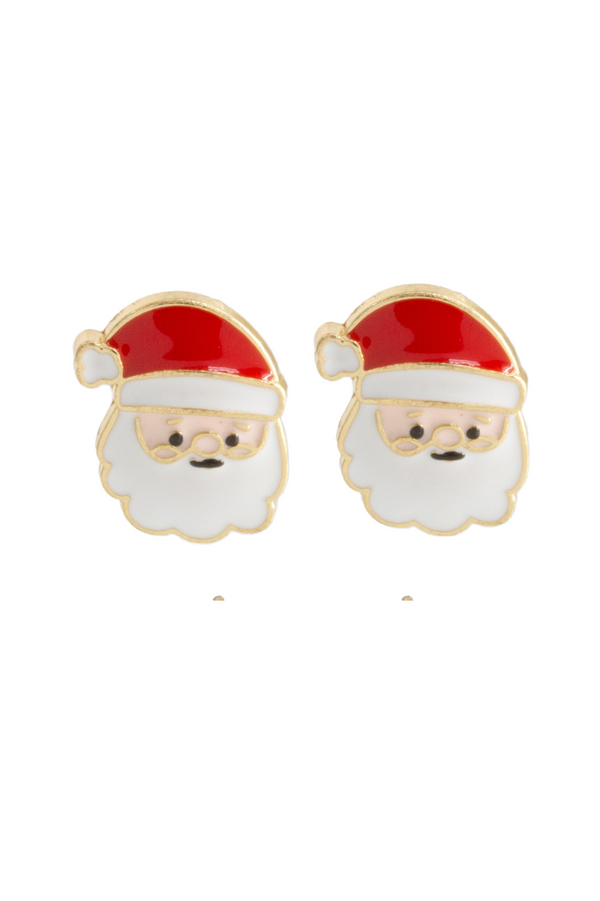 Santa Earrings
