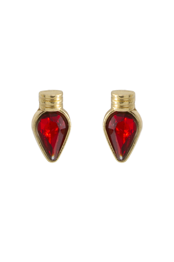 Teardrop Ornament Studs