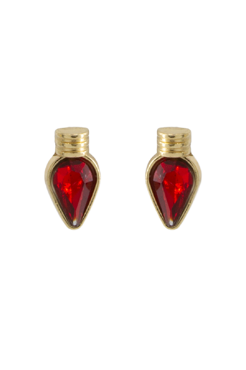 Teardrop Ornament Studs
