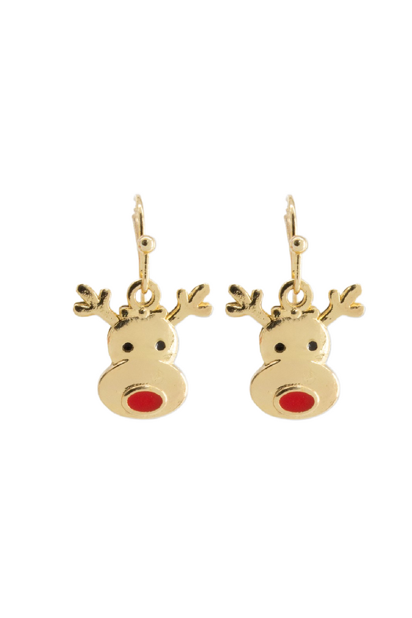 Rudolph Earrings