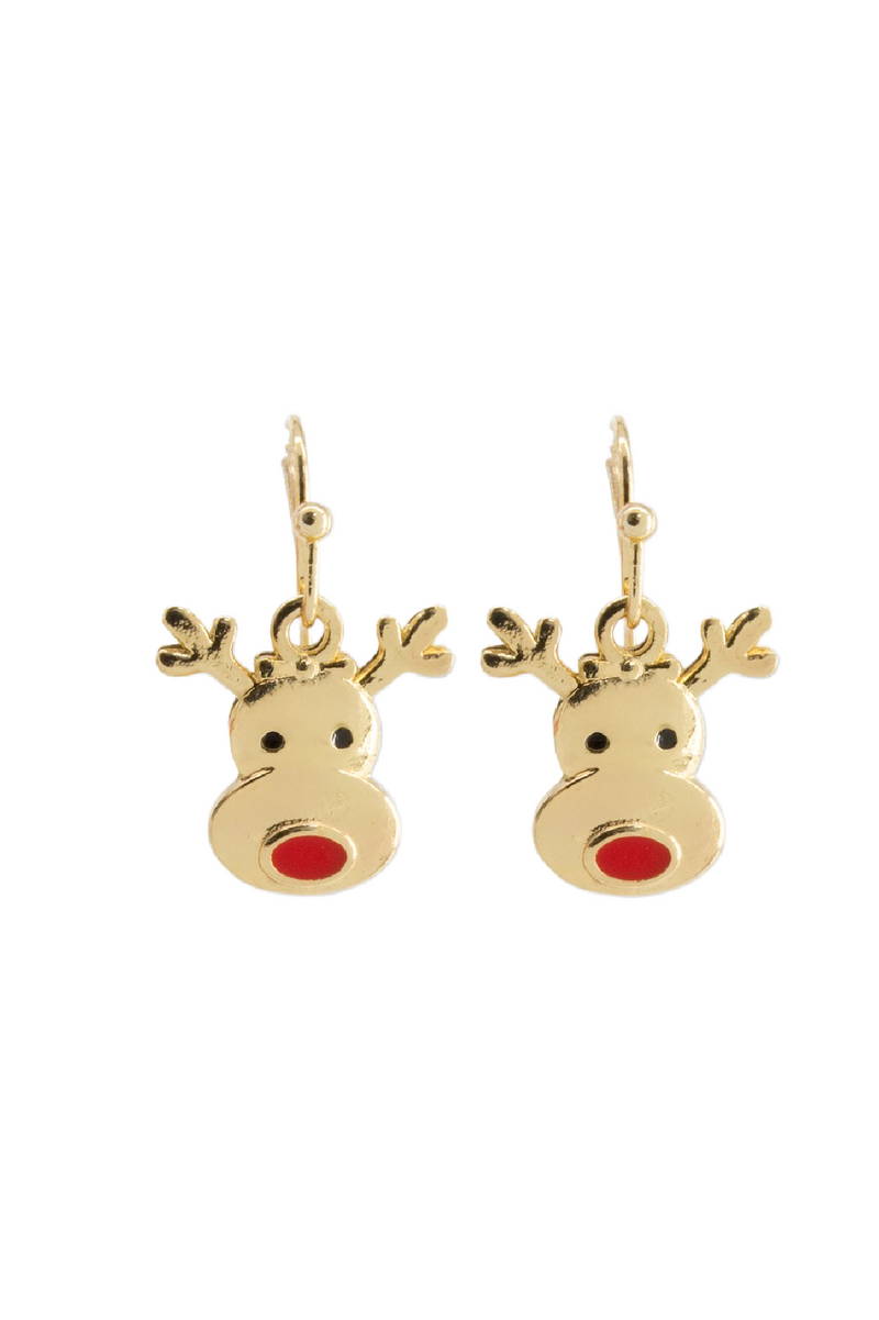 Rudolph Earrings