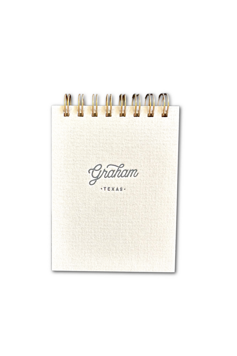 Graham, TX Mini Jotter Notebook