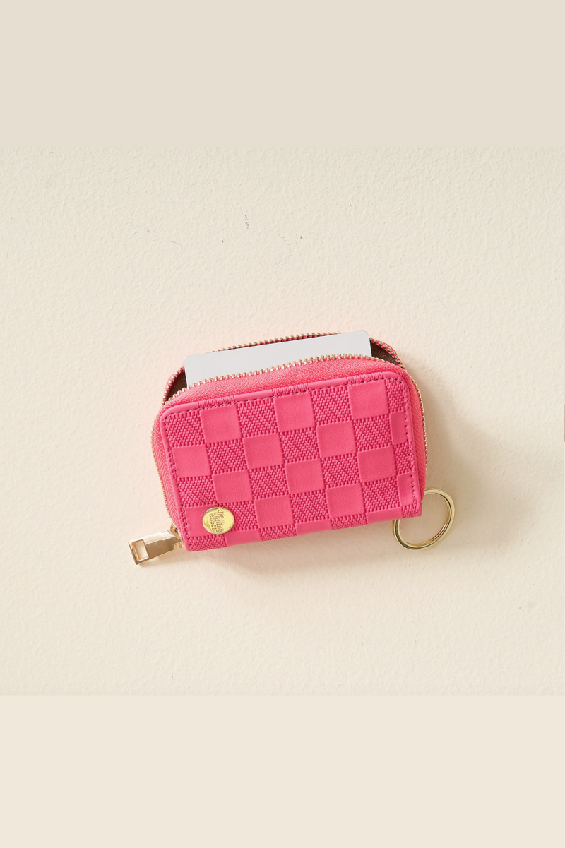 Zip Around Wallet - Hot Pink