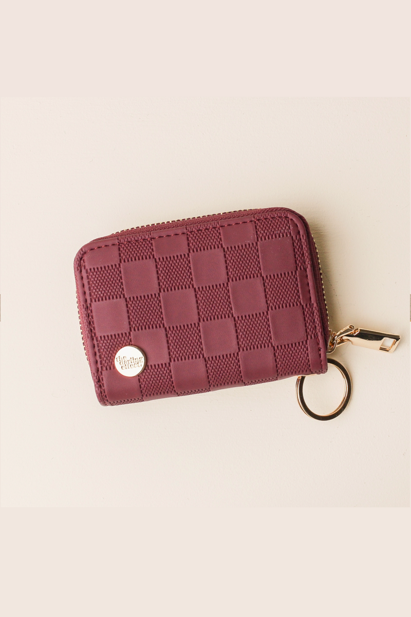 Zip Around Wallet - Plum