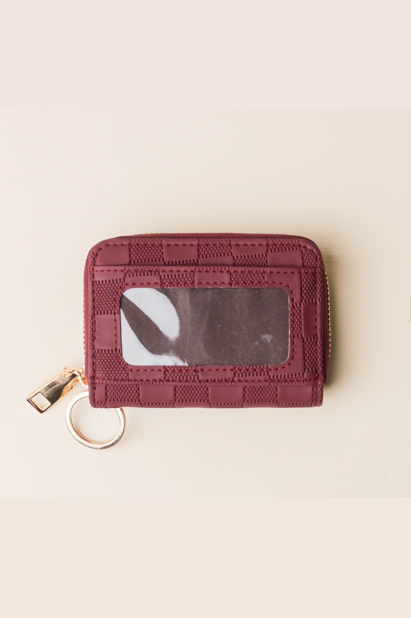 Zip Around Wallet - Plum