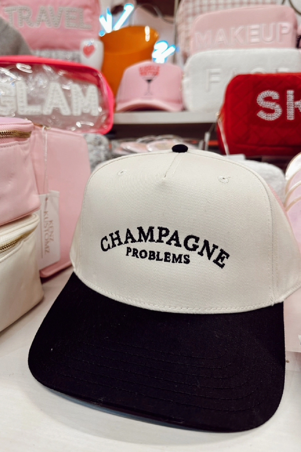 Champagne Problems Vintage Hat