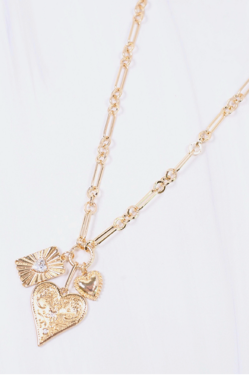 Rambeau Charms Necklace Gold