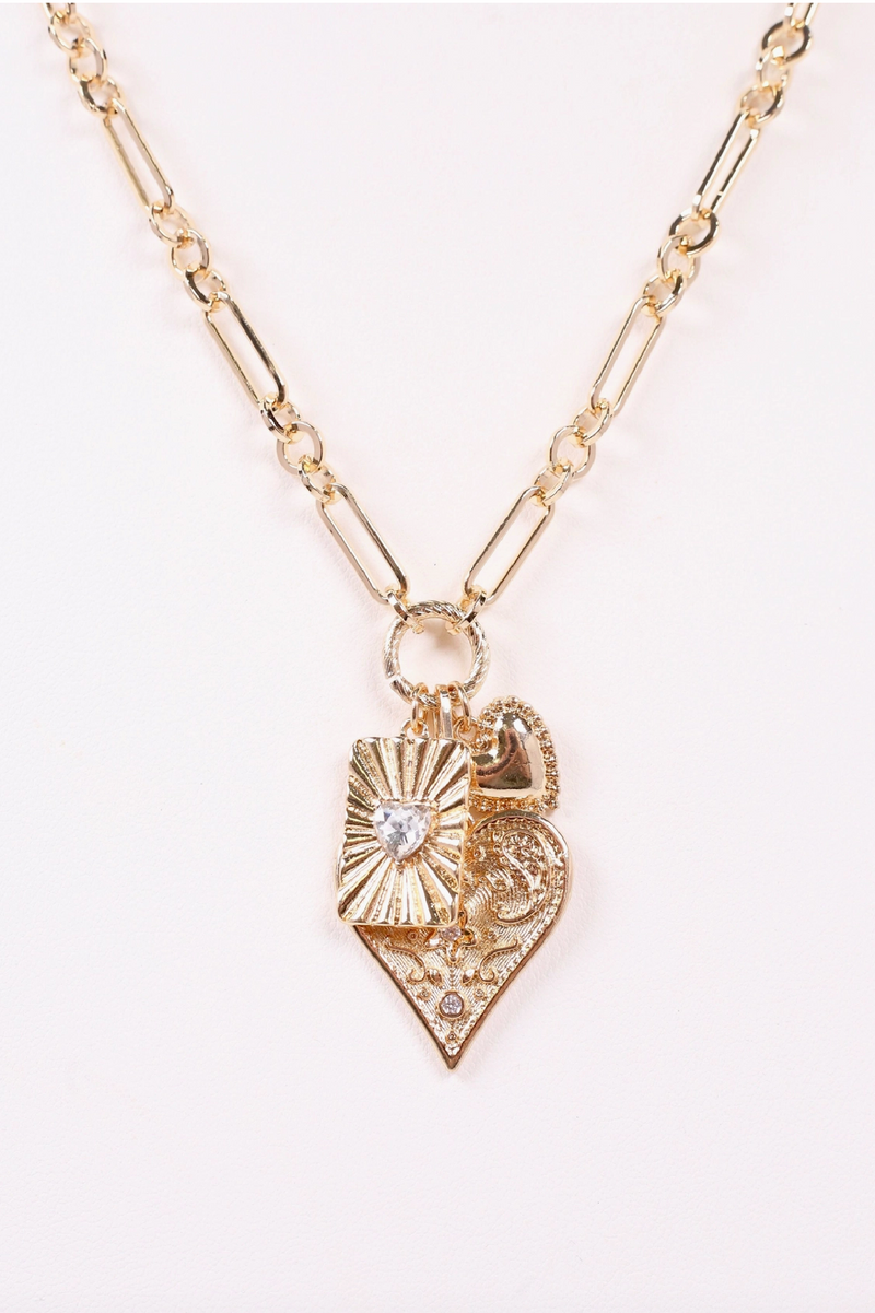 Rambeau Charms Necklace Gold