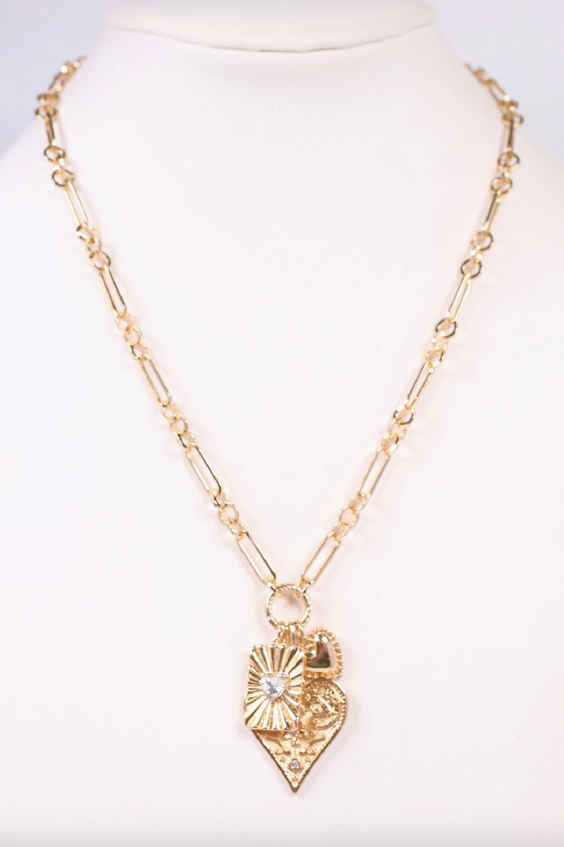 Rambeau Charms Necklace Gold