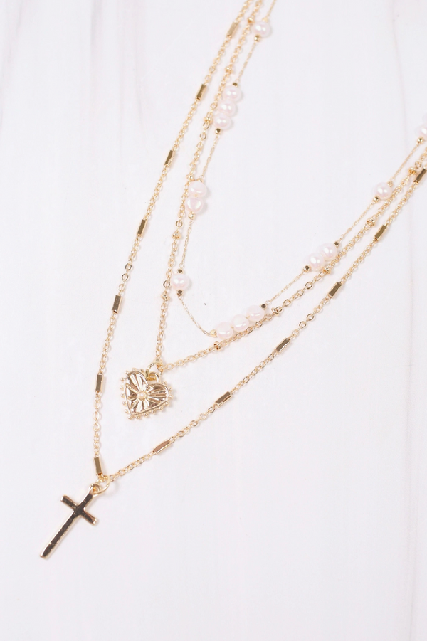 Rishi Layered Charm Necklace