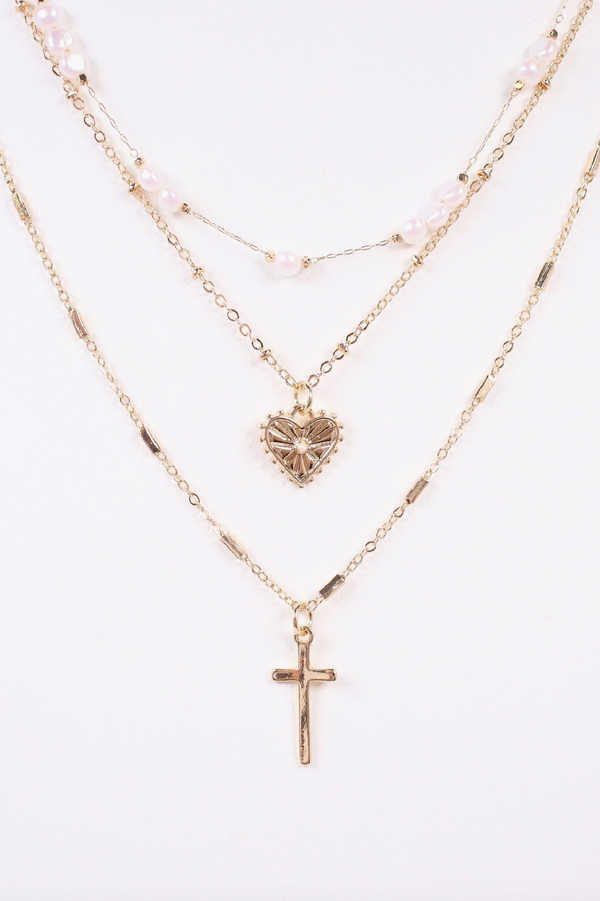 Rishi Layered Charm Necklace