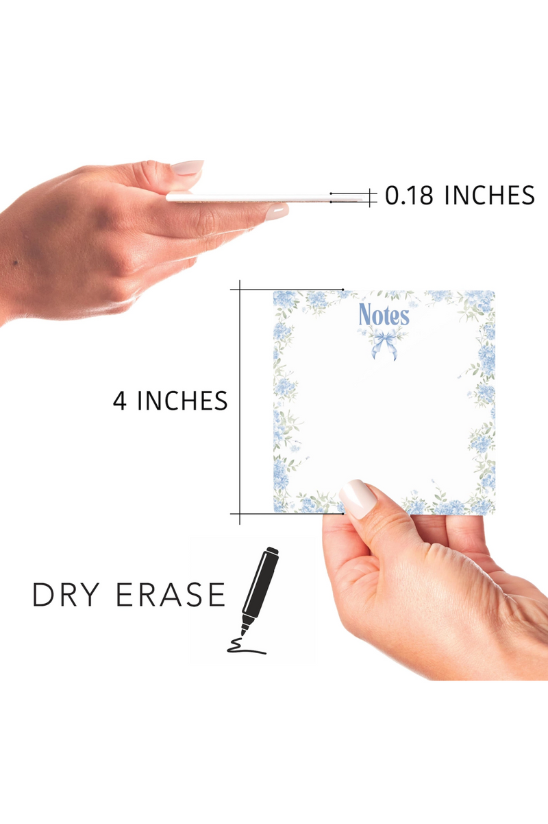 Dry Erase Glass Tile - Chinoiserie