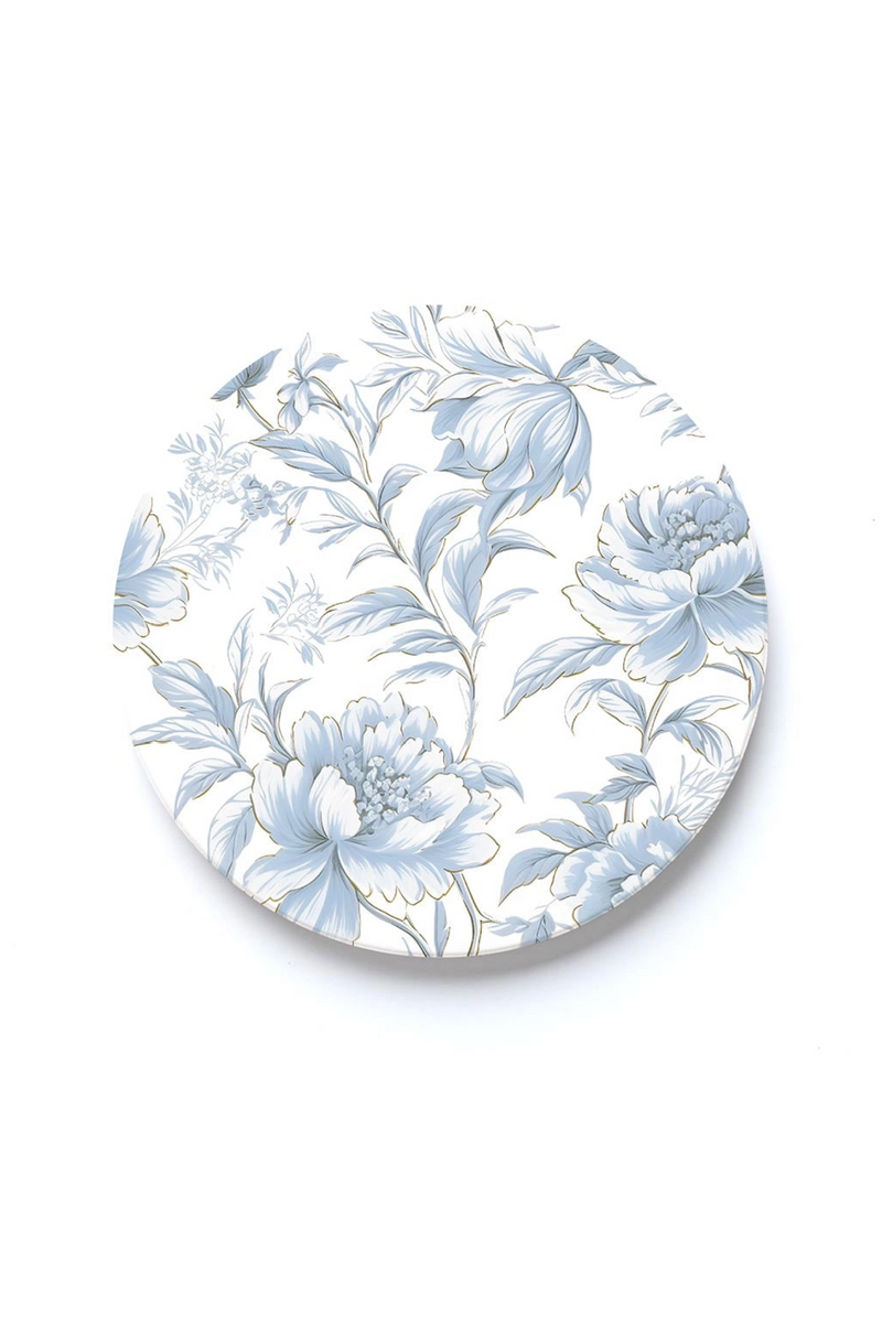 Car Coaster - Chinoiserie Wispy Floral