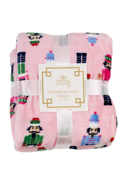 Nutcracker Throw Blanket