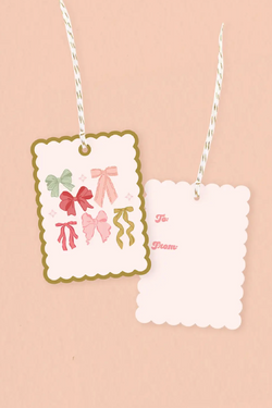 Gift Tag Set - Bow Affair