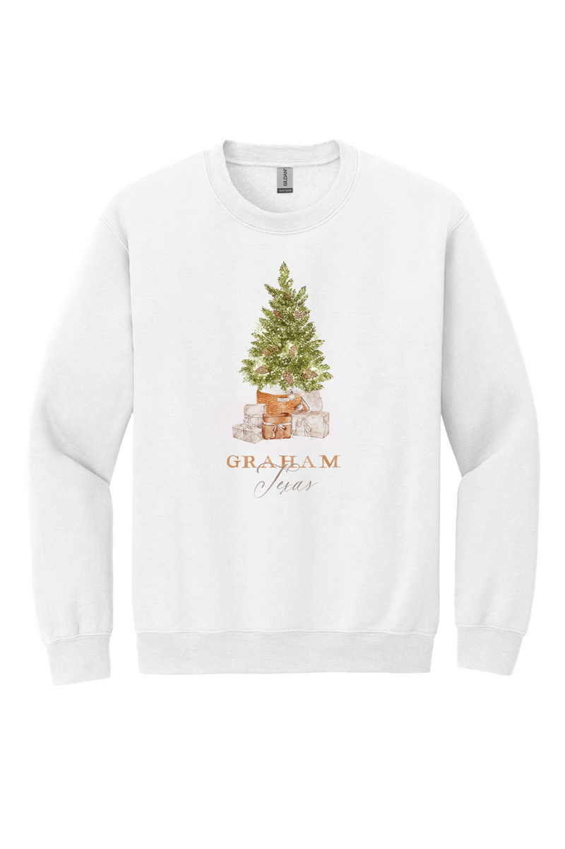 Graham Watercolor Holiday Sweatshirt