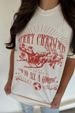 'Merry Christmas to All' Tee