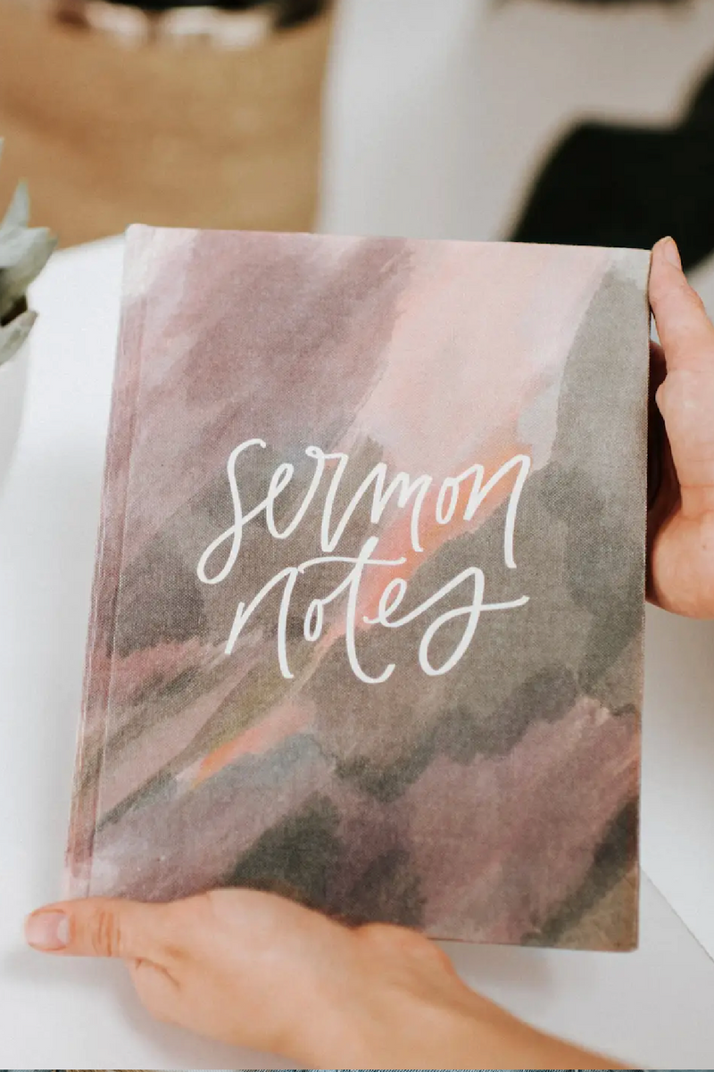 Sermon Notes Journal