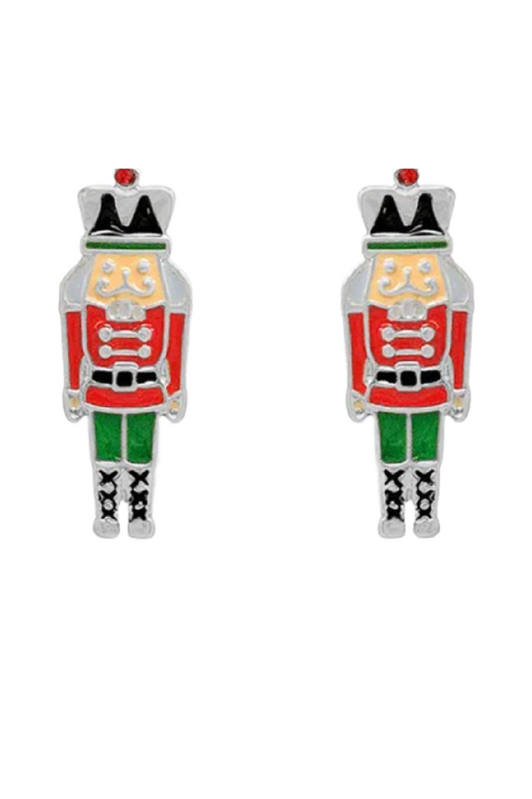 Nutcracker Stud Earrings