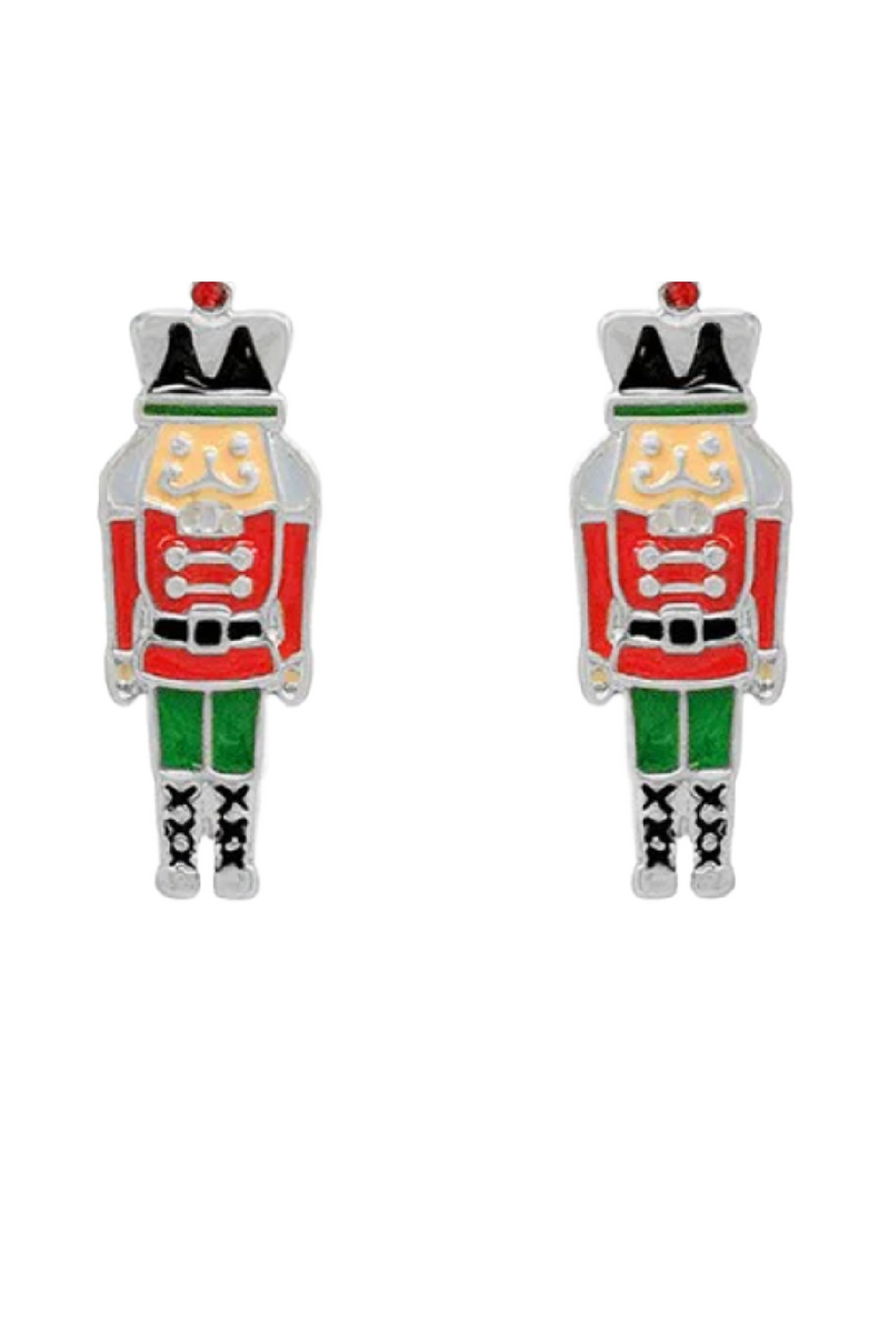 Nutcracker Stud Earrings