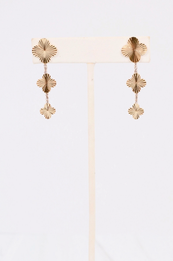 Clover Drop Earrings