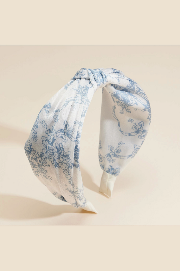 Toile Floral Headband