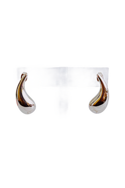 Silver Mini Teardrop Earrings