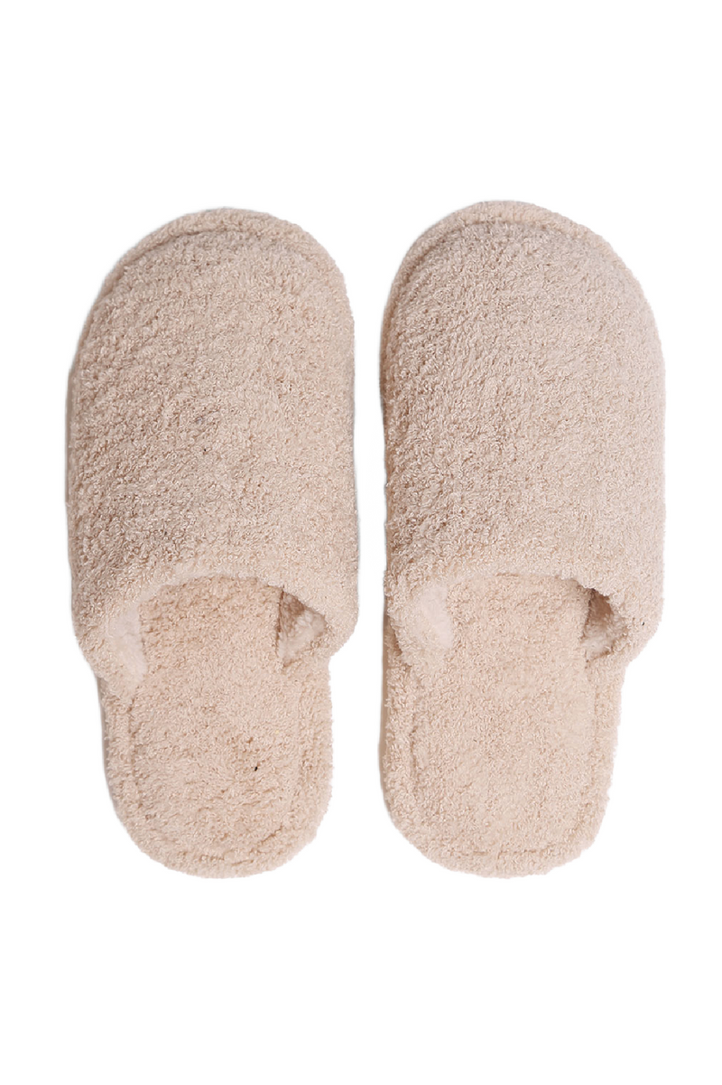 Cozy Slippers - Beige